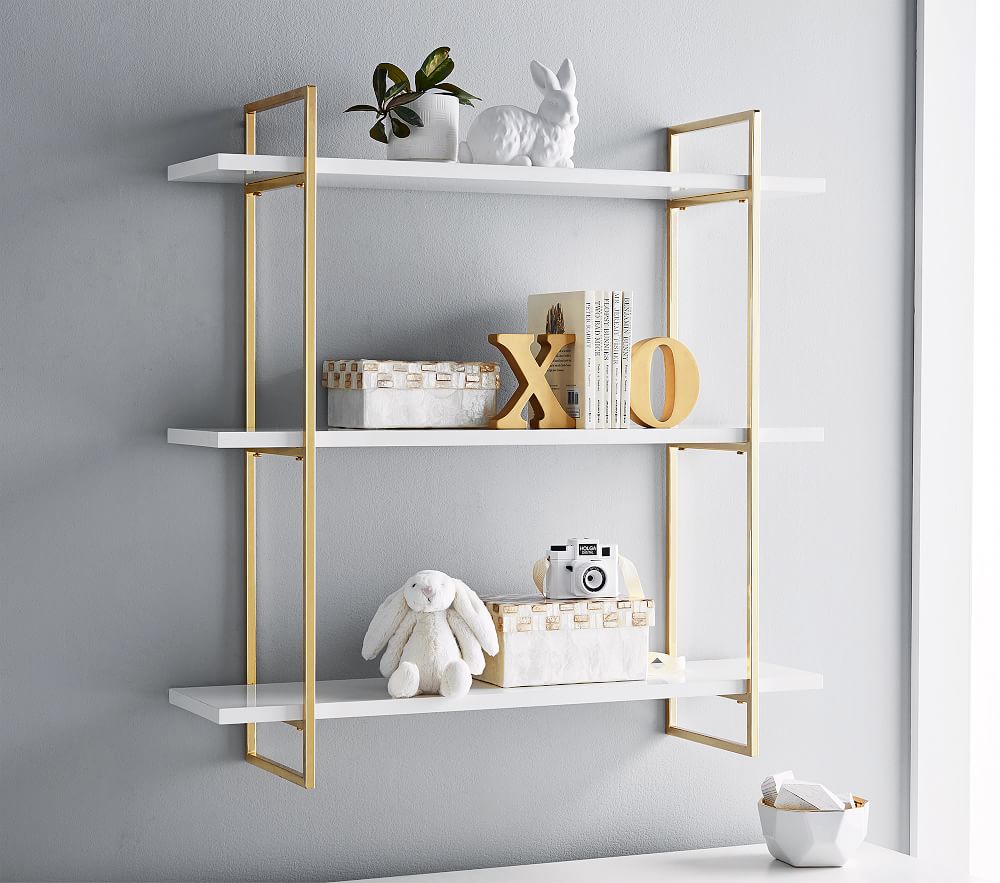 Polished 3-Tier Shelf
